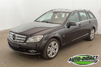 krockskadad bil auto Mercedes C-klasse C200 CDI Break Leer 2008/10