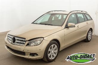 krockskadad bil auto Mercedes C-klasse C200 CDI Leer 2009/7
