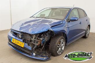 krockskadad bil auto Volkswagen Polo 1.0 TSI R-Line Edition 2021/10