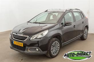 skadebil auto Peugeot 2008 1.2 PureTech 82.525 km Airco Navi Blue Lion 2016/5