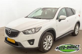 damaged passenger cars Mazda CX-5 2.0 GT-M 4WD Automaat Navi Clima Leder 2013/6
