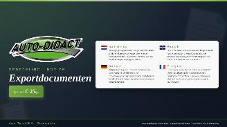 damaged passenger cars Audi  export / douane / tenaamstelling tarief 2026/1