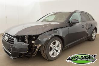 krockskadad bil auto Audi A4 2.0 TDI Automaat Navi Airco 2018/8