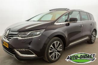 damaged passenger cars Renault Espace 1.6 TCe Automaat 7p. Pano Leder Navi Camera Initiale Paris 2017/3