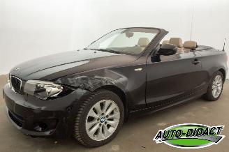 damaged passenger cars BMW 1-serie 118d Cabrio Clima Leder 2011/8