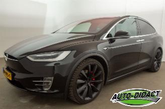 Schadeauto Tesla Model X 90D Base 6p. 90kWh Leder 2017/8