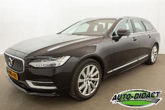 Voiture accidenté Volvo V-90 2.0 T4 140kW Automaat Digi Dash Camera Navi Leder 2021/1