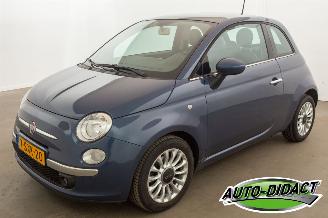 skadebil auto Fiat 500 0.9 TwinAir Pano Airco Lounge 2013/12