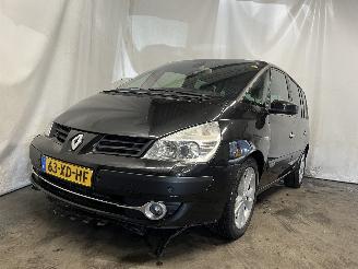 krockskadad bil auto Renault Espace Espace (JK) MPV 3.5 V6 24V (V4Y-711(Euro 4)) [177kW]  (11-2002/09-2010=
) 2007/4