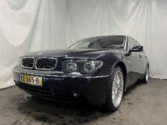 uszkodzony samochody osobowe BMW 7-serie 7 serie (E65/E66/E67) Sedan 745i,Li 4.4 V8 32V (N62-B44A) [245kW]  (07=
-2001/03-2005) 2003/4