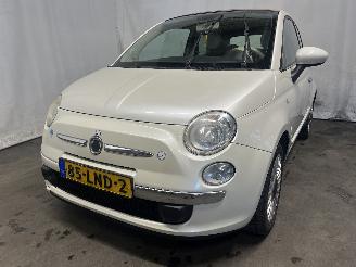 Damaged car Fiat 500 500C (312) Cabrio 1.2 69 (169.A.4000(Euro 5)) [51kW]  (09-2009/...) 2010/5
