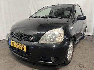 krockskadad bil auto Toyota Yaris Yaris (P1) Hatchback 1.5 T Sport 16V VVT-i (1NZFE) [78kW]  (04-2001/09=
-2005) 2002/1