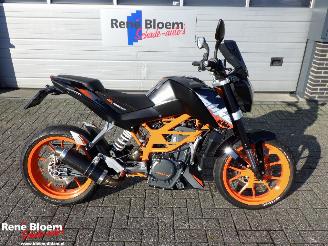 damaged motor cycles KTM 390 Duke ABS 2015/8