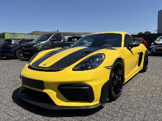 krockskadad bil auto Porsche 718 Cayman GT4 RS Weissach 500pk Full Options 2025/2