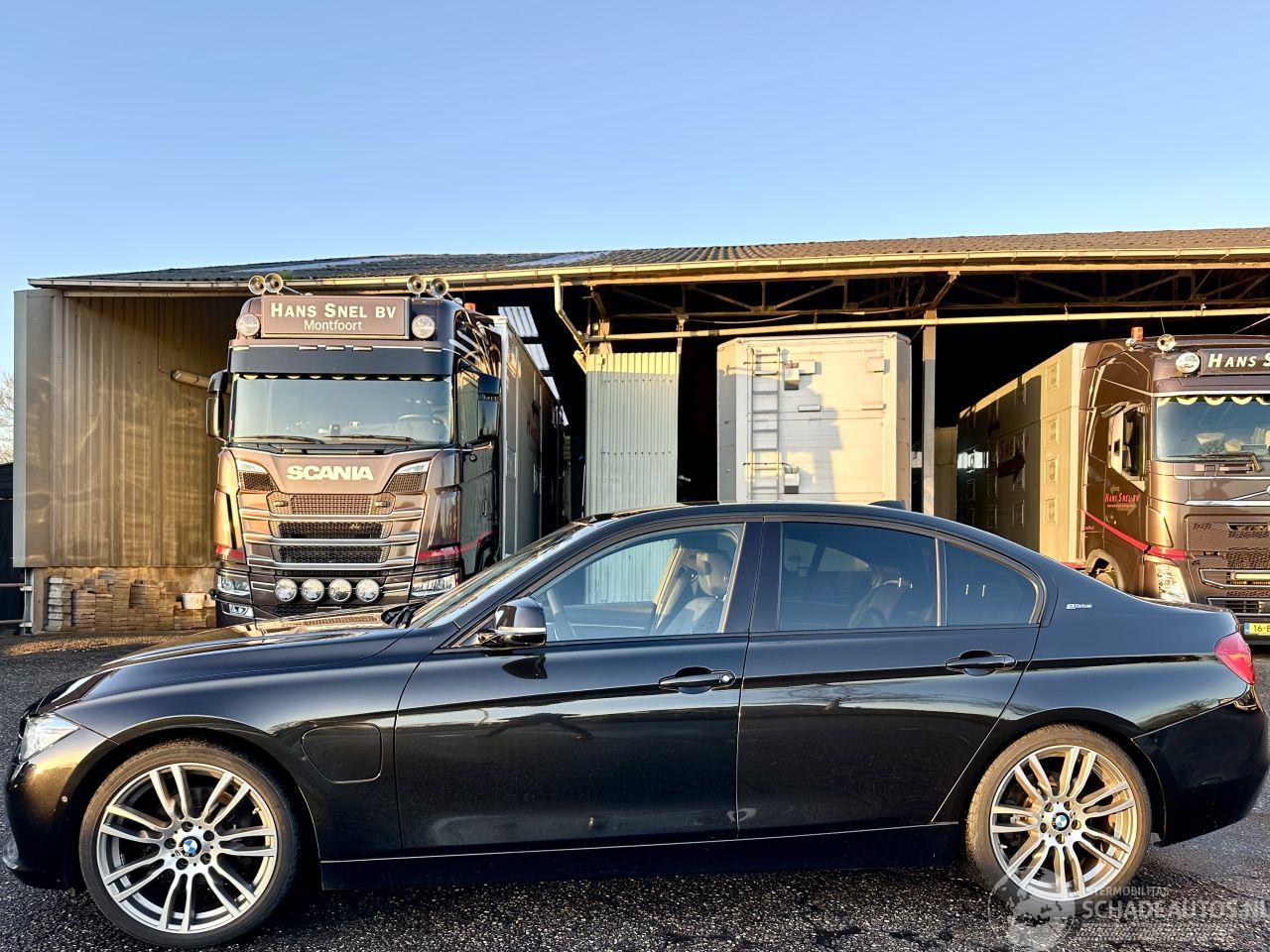 BMW 3-serie 330e 245pk 8-traps aut + f1 high exe - 112dkm nap - harman  - stuur + stoelverw v+a - 360cam - head up - elektr rollo