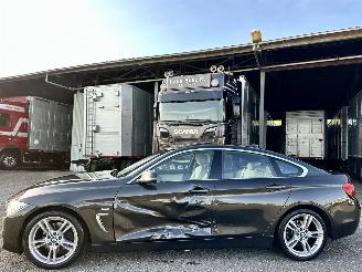 Unfallwagen BMW 4-serie Gran Coupé 420d 190pk aut High Exec - schuifdak - nap - hud - leer - 360cam - line + side assist - harman 2016/9