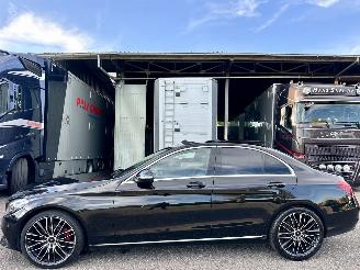 Vaurioauto  passenger cars Mercedes C-klasse 180 156pk 7-traps aut + f1 Prestige - pano - burmester - sfeerverl - memory - nav - cam - line + side assist 2015/11