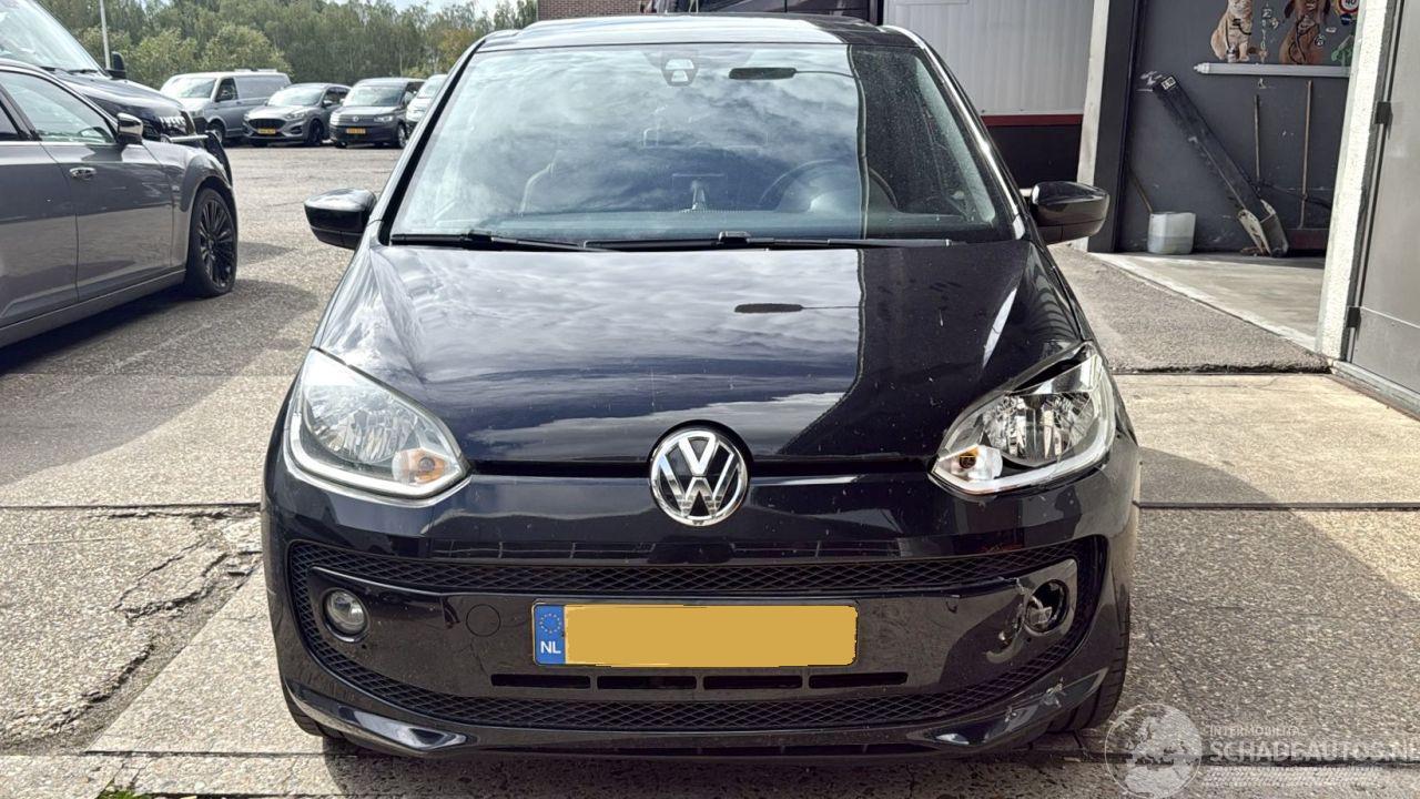 Volkswagen Up! 1.0 60pk High Up! Bluem. 5drs - nap - pano  - leer - stoelverw - airco - cruise - pdc - privacy glass