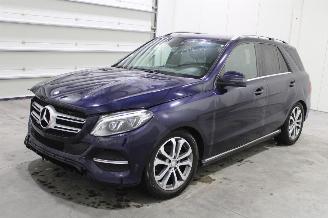 damaged passenger cars Mercedes GLE 350 2016/8