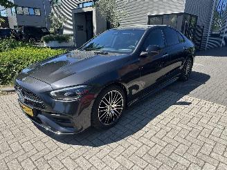uszkodzony samochody osobowe Mercedes C-klasse C220d AMG/RADAR/LEDER/360CAMERA/SFEERVERLICHTING/BOMVOL 2022/6