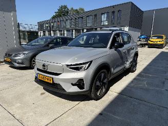 uszkodzony samochody osobowe Volvo XC40 RECHARGE 82KWH SINGLE MOTOR EXTENDED RANGE ULTIMATE 2023/11