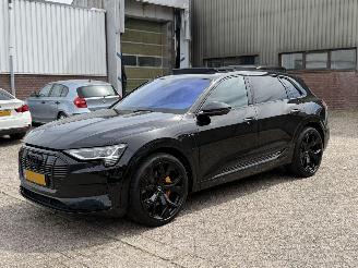 krockskadad bil auto Audi E-tron 55 Quattro 95Kwh Pano 360Camera 2019/10