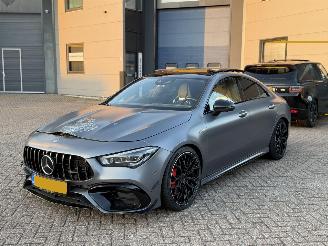 Auto incidentate Mercedes Cla-klasse 45S AMG 4Matic 421Pk Pano 360Camera Burnmester Memory Head-Up 2022/7