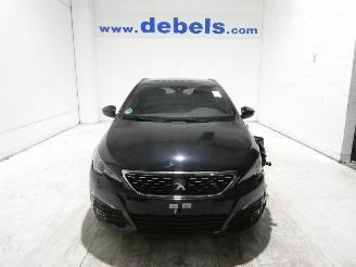 uszkodzony samochody osobowe Peugeot 308 SW GT LINE 2019/6
