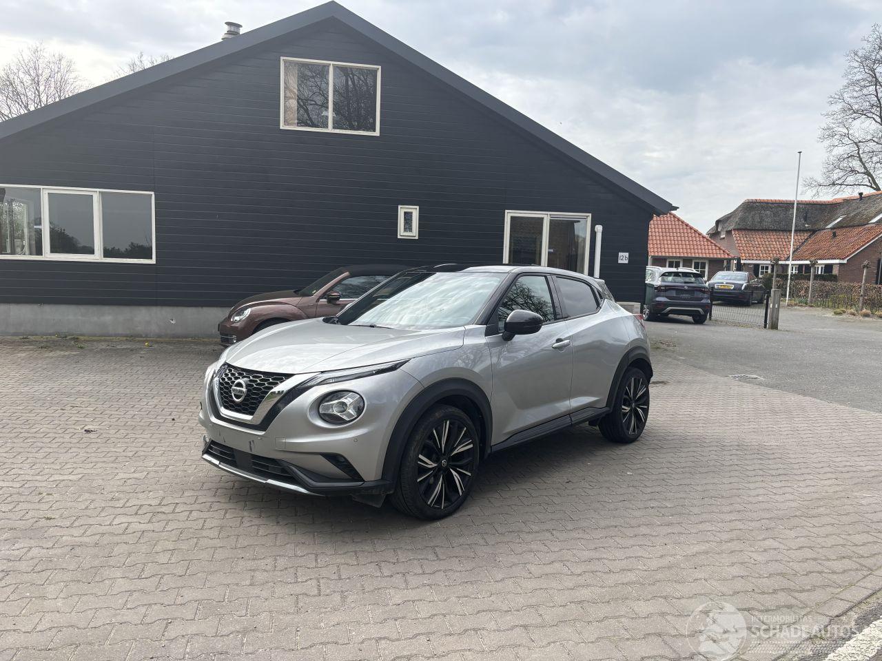 Nissan Juke N-DESGIN BOSE SPORT NAVI CLIMA CAMERA PDC B.J 2021 PLAATSCHADE