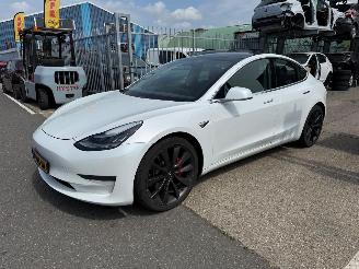 Voiture accidenté Tesla Model 3 PERFORMANCE AWD 75 KWH 2019/12