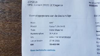 Opel Corsa ELEGANCE picture 26