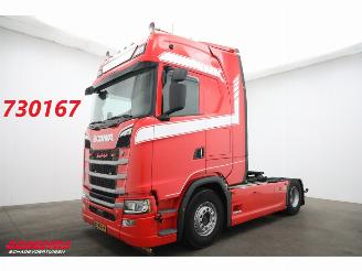 damaged trucks Scania S Full Air ACC Standairco Retarder Hydrauliek Leder 2024/1