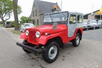 Voiture accidenté Jeep Willys 4X4 BENZINE UITVOERING MET OPEL MOTOR 1963/5